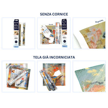 Carica l&#39;immagine nel visualizzatore di Gallery, Mini Diamond Painting 25x25cm Campane di Natale