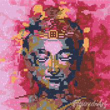 Carica l'immagine nel visualizzatore di Gallery, Mini Diamond Painting 25x25cm Prezioso Buddha