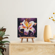 Carica l'immagine nel visualizzatore di Gallery, Mini Diamond Painting 25x25cm Giglio in Fiore
