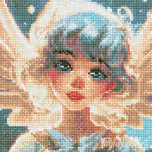Carica l'immagine nel visualizzatore di Gallery, Mini Diamond Painting 25x25cm Dolce Piccolo Angelo