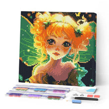 Carica l'immagine nel visualizzatore di Gallery, Mini Diamond Painting 25x25cm Fata Piccola a Graziosa