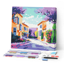 Carica l'immagine nel visualizzatore di Gallery, Mini Diamond Painting 25x25cm Provenza in Primavera