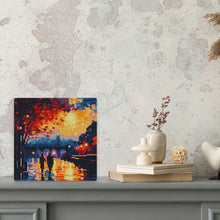 Carica l'immagine nel visualizzatore di Gallery, Mini Diamond Painting 25x25cm Notte Romantica