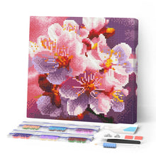Carica l'immagine nel visualizzatore di Gallery, Mini Diamond Painting 25x25cm Fioritura di Ciliegio