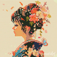 Carica l&#39;immagine nel visualizzatore di Gallery, Mini Diamond Painting 25x25cm Profumo giapponese dell&#39;amore