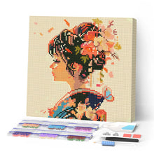 Carica l'immagine nel visualizzatore di Gallery, Mini Diamond Painting 25x25cm Profumo giapponese dell'amore
