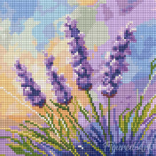 Carica l'immagine nel visualizzatore di Gallery, Mini Diamond Painting 25x25cm Lavanda