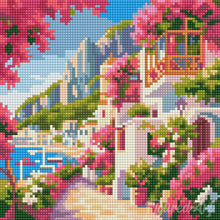 Carica l'immagine nel visualizzatore di Gallery, Mini Diamond Painting 25x25cm Viale Fiorito a Capri