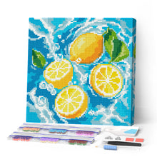 Carica l'immagine nel visualizzatore di Gallery, Mini Diamond Painting 25x25cm Brezza di agrumi Figured'Art