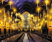 Carica l'immagine nel visualizzatore di Gallery, Diamond Painting - Grande Sala - Harry Potter 40x50cm tela già incorniciata