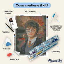 Carica l'immagine nel visualizzatore di Gallery, Diamond Painting - Ritratto di Harry Potter