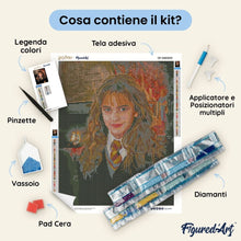 Carica l'immagine nel visualizzatore di Gallery, Diamond Painting - Harry Potter - Ritratto di Hermione Granger