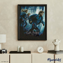Carica l'immagine nel visualizzatore di Gallery, Diamond Painting - Harry Potter e i Doni della Morte Parte 1 40x50cm tela già incorniciata