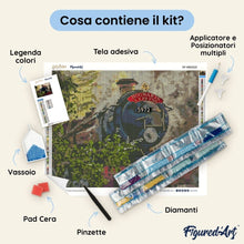 Carica l'immagine nel visualizzatore di Gallery, Diamond Painting - Harry Potter - Hogwarts Express