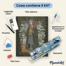 Carica l'immagine nel visualizzatore di Gallery, Diamond Painting - Hermione Granger - Yume 40x50cm tela già incorniciata