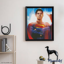 Carica l'immagine nel visualizzatore di Gallery, Diamond Painting - Superman 2025 Poster 40x50cm tela già incorniciata