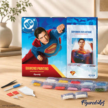 Carica l'immagine nel visualizzatore di Gallery, Diamond Painting - Superman 2025 Poster 40x50cm tela già incorniciata