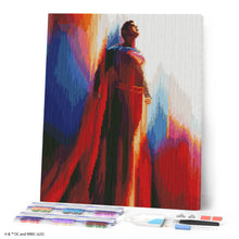 Carica l'immagine nel visualizzatore di Gallery, Diamond Painting - Superman 2025 in volo 40x50cm tela già incorniciata