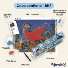 Carica l'immagine nel visualizzatore di Gallery, Diamond Painting - Superman e Lois nel cielo