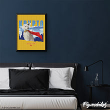 Carica l'immagine nel visualizzatore di Gallery, Diamond Painting - Krypto con lo skyline - Superman 40x50cm tela già incorniciata