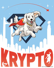 Carica l'immagine nel visualizzatore di Gallery, Diamond Painting - Krypto in volo - Superman 40x50cm tela già incorniciata