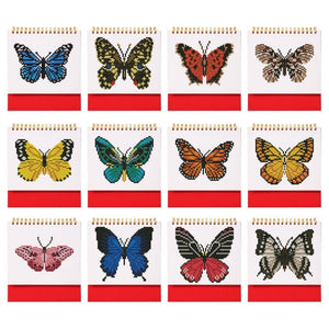 Calendario Diamond Painting 2026 - Farfalle