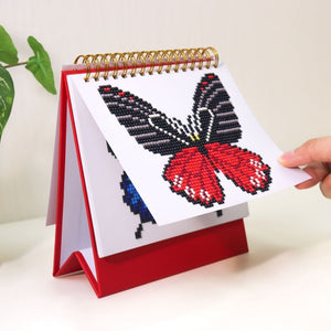 Calendario Diamond Painting 2026 - Farfalle