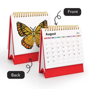 Calendario Diamond Painting 2026 - Farfalle