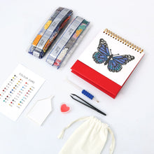 Carica l&#39;immagine nel visualizzatore di Gallery, Calendario Diamond Painting 2026 - Farfalle