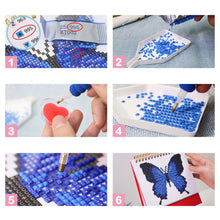 Carica l&#39;immagine nel visualizzatore di Gallery, Calendario Diamond Painting 2026 - Farfalle