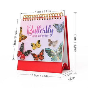Calendario Diamond Painting 2026 - Farfalle