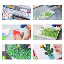 Carica l&#39;immagine nel visualizzatore di Gallery, Calendario Diamond Painting 2026 - Piante da Interno in Vaso