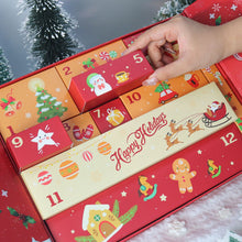 Carica l&#39;immagine nel visualizzatore di Gallery, Diamond Painting Calendario dell&#39;Avvento 2025 - 12 Giorni di Magia delle Feste (Rosso)