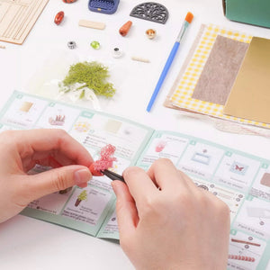Casa in miniatura 3D - Scrittoio in miniatura