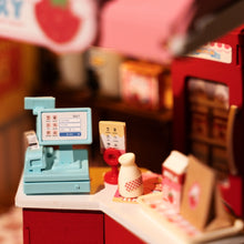 Carica l&#39;immagine nel visualizzatore di Gallery, Casa Miniatura 3D - La Latteria alla Fragola