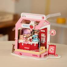 Carica l&#39;immagine nel visualizzatore di Gallery, Casa Miniatura 3D - La Latteria alla Fragola