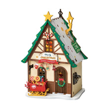 Carica l&#39;immagine nel visualizzatore di Gallery, Casa in Miniatura 3D - Casa di Natale Brillante