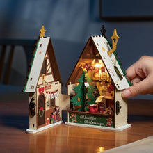 Carica l&#39;immagine nel visualizzatore di Gallery, Casa in Miniatura 3D - Casa di Natale Brillante