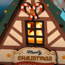 Carica l&#39;immagine nel visualizzatore di Gallery, Casa in Miniatura 3D - Casa di Natale Brillante