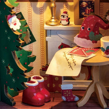 Carica l&#39;immagine nel visualizzatore di Gallery, Casa in Miniatura 3D - Casa di Natale Brillante