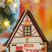 Carica l&#39;immagine nel visualizzatore di Gallery, Casa in Miniatura 3D - Casa di Natale Brillante