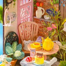 Carica l&#39;immagine nel visualizzatore di Gallery, Casa in Miniatura 3D - Cortile del Tè Elegante