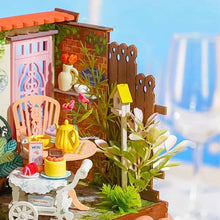 Carica l&#39;immagine nel visualizzatore di Gallery, Casa in Miniatura 3D - Cortile del Tè Elegante