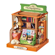 Carica l&#39;immagine nel visualizzatore di Gallery, Casa in Miniatura 3D - La Libreria della Musa