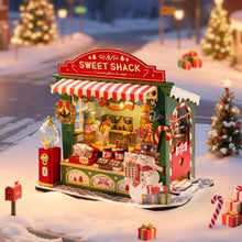 Carica l'immagine nel visualizzatore di Gallery, Casa in Miniatura 3D - Banchetto dei dolci di Natale Figured'Art