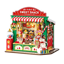 Carica l'immagine nel visualizzatore di Gallery, Casa in Miniatura 3D - Banchetto dei dolci di Natale