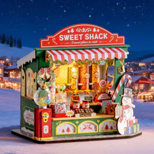 Carica l'immagine nel visualizzatore di Gallery, Casa in Miniatura 3D - Banchetto dei dolci di Natale