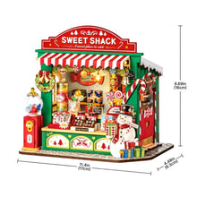 Carica l'immagine nel visualizzatore di Gallery, Casa in Miniatura 3D - Banchetto dei dolci di Natale