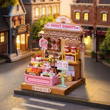 Carica l'immagine nel visualizzatore di Gallery, Casa in Miniatura - Negozio di dolci ciambelle Figured'Art