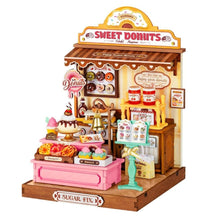 Carica l'immagine nel visualizzatore di Gallery, Casa in Miniatura - Negozio di dolci ciambelle